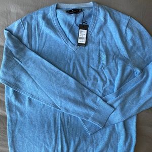 Jeff Banks Lightweight Blue Sweater